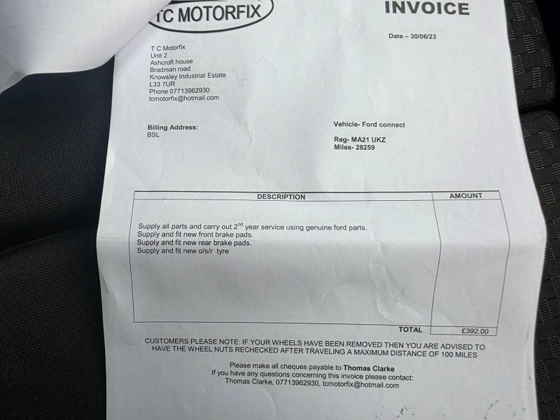 FORD TRANSIT CONNECT